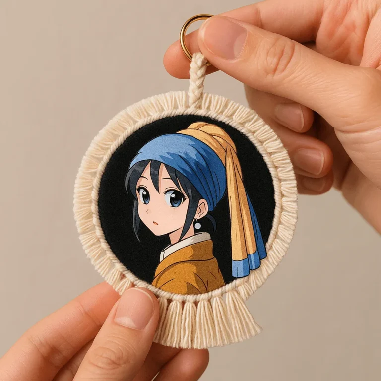 Example output: Anime-style Badge