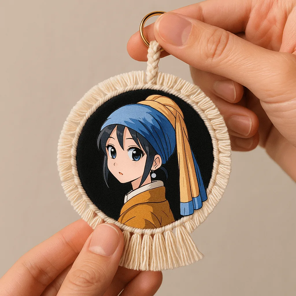 Example output: Anime-style Badge