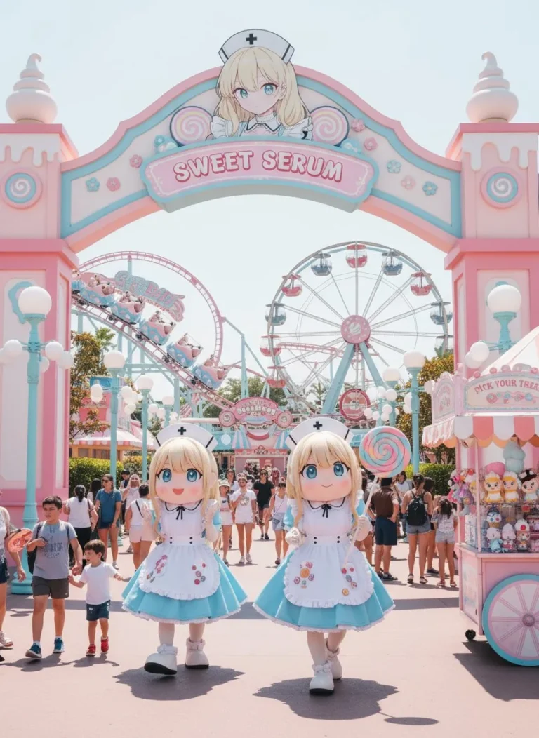 Example output: Custom Theme Park