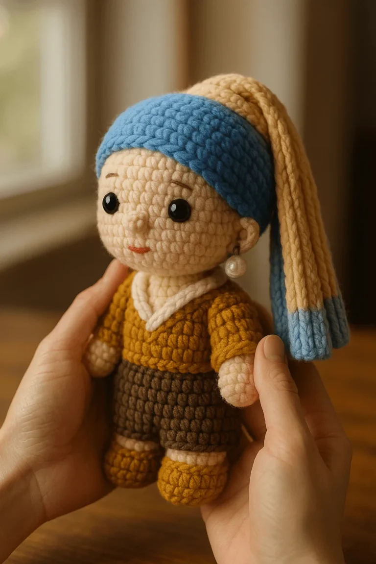 Example output: Cute and Cozy Knitted Doll