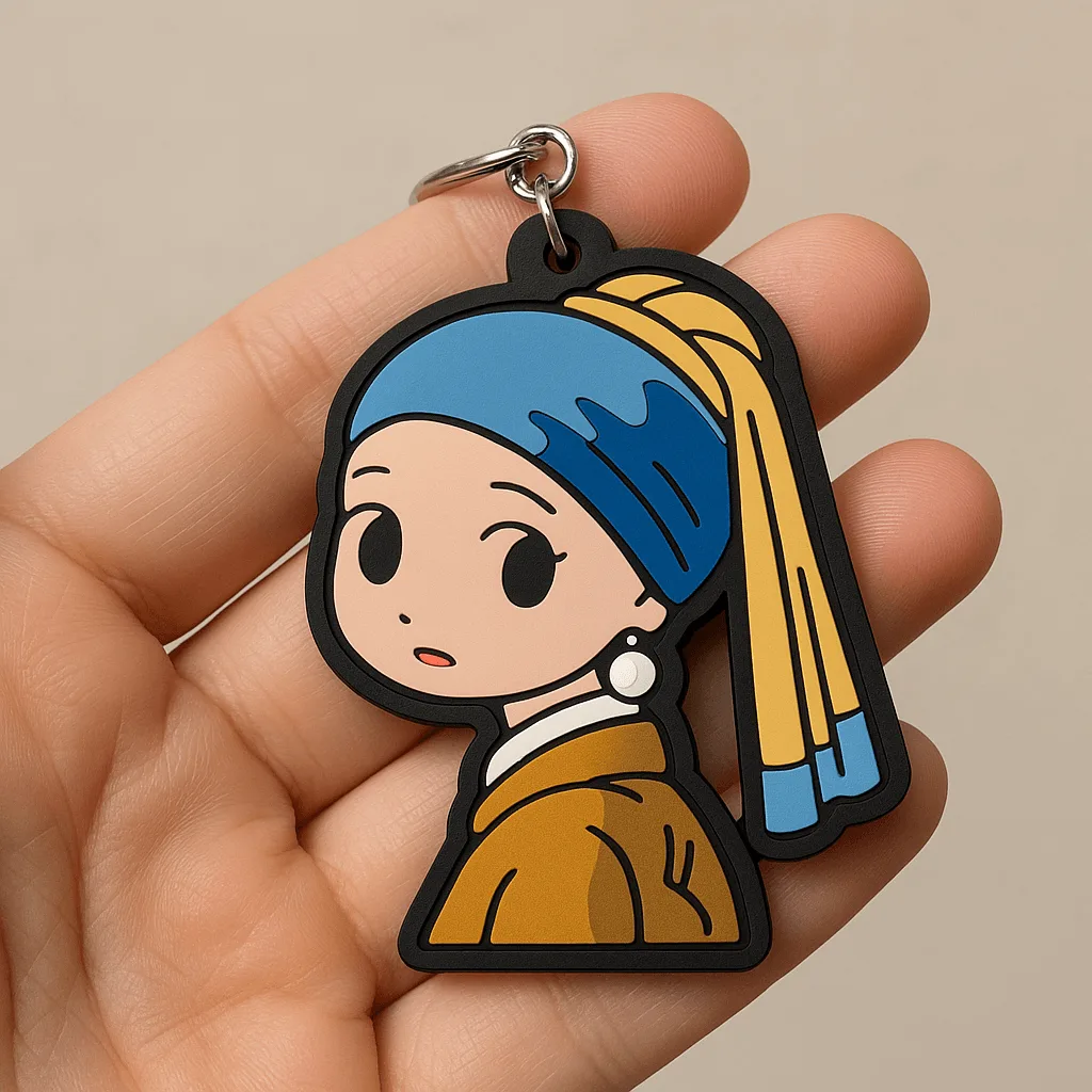 Example output: Cute Chibi Keychain
