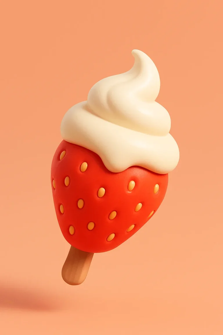 Example output: Emoji Cream Popsicle