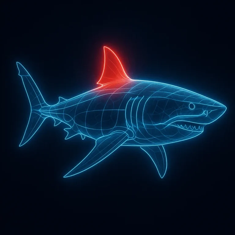 Example output: Glowing Lines Anatomy Diagram