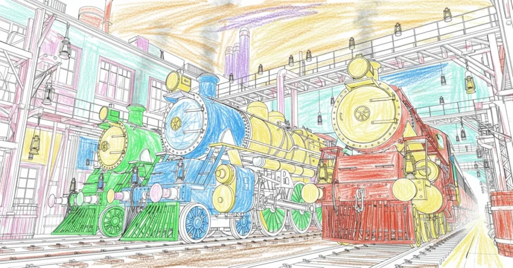 Example output: Line Art to Doodle Drawing