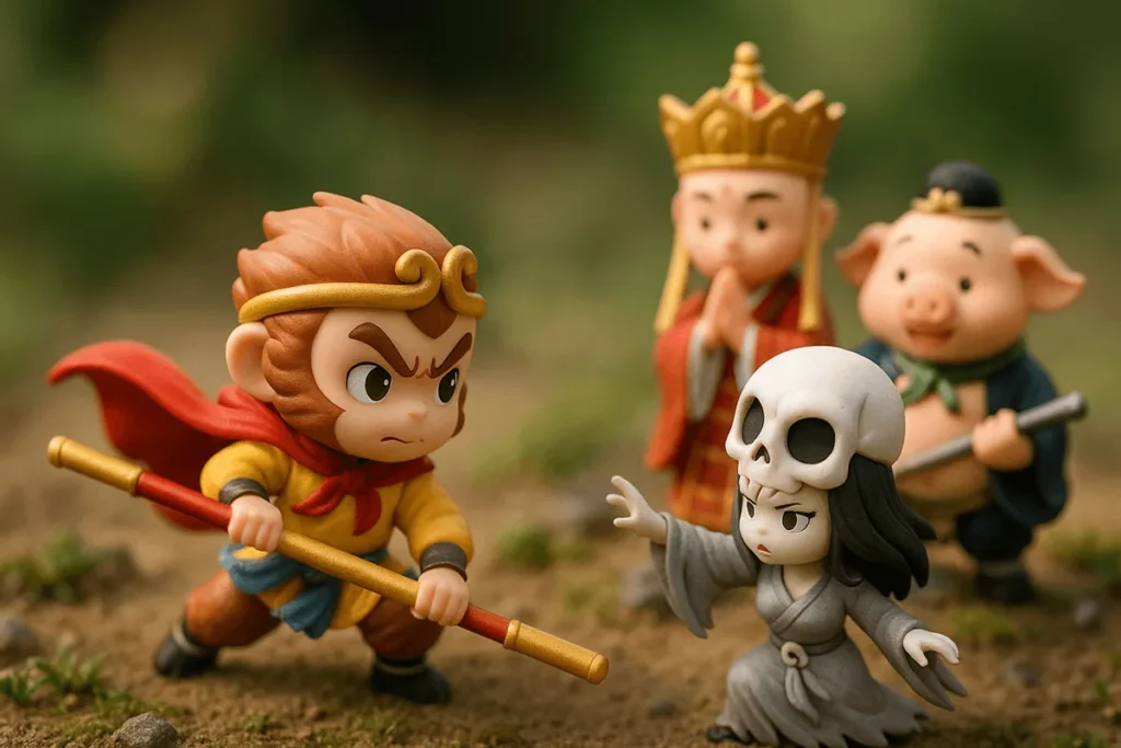 Example output: Miniature Three-dimensional Scene Presentation