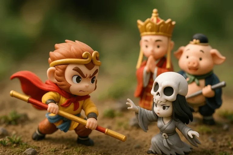Example output: Miniature Three-dimensional Scene Presentation
