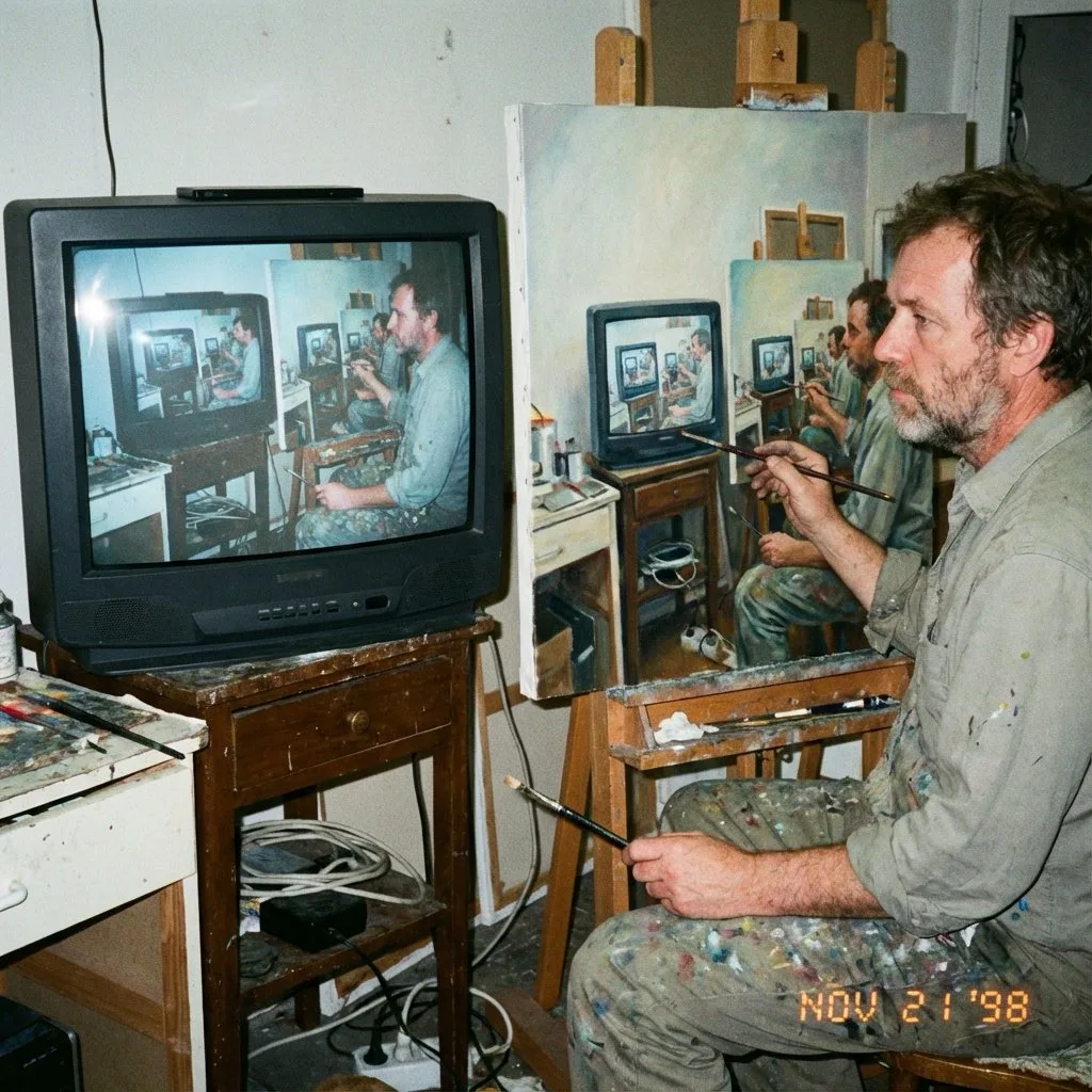 Example output: Recursive Image